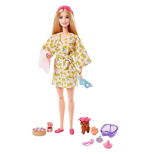 HKT90 Barbie Wellness - Spa G�n� Sar���n Bebek
