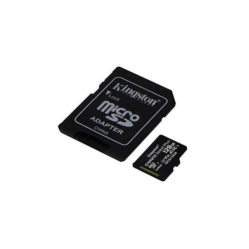 Kingston 128GB microSDXC Canvas Select Plus 100R A1 C10 Card + Adapter