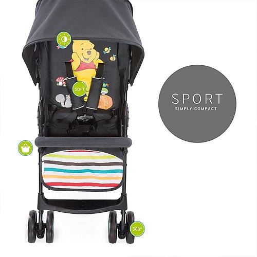 Hauck Ultra Hafif Tam Yatarl� Sport Bebek Arabas� - Winnie the Pooh