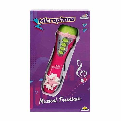 34564 M�zikli Karaoke Mikrofon -Sunman
