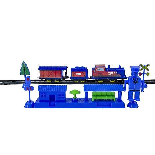 020002 �stasyonlu Tren K�rm�z� -UJtoys