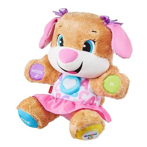 FPP83 Fisher-Price� Ya�a G�re Geli�im E�tici K�pek�i�in K�z Karde�i / T�rk�e / E�len ve ��re