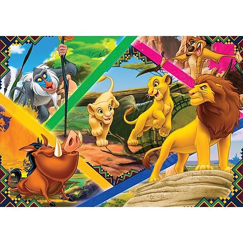 LK 113 Aslan Kral Puzzle 200 Par�a - Ks Puzzle