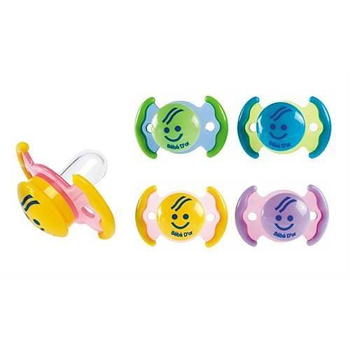 BEBEDOR No.2 Desenli Kapakl� Silikon Simetrik U�lu Emzik +3Ay