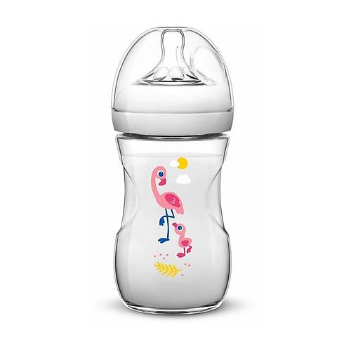 Philips Avent Natural Pelikan Desenli Biberon 260 Ml