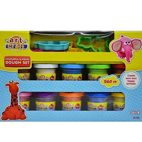03290 Art Craft 16 par�a HAMUR SET�-RENGARENK / 560 gr