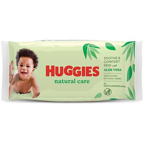 Huggies Natural Care Yenido�an Islak Bebek Havlusu 10x56 Yaprak