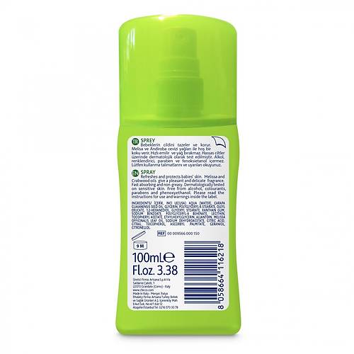 Chicco Tazeleyici ve Koruyucu Sprey - 100 ML