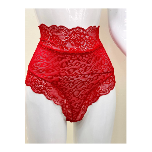 K�rm�z� Dantelli Y�ksek Bel K�lot Ven�s-k1011