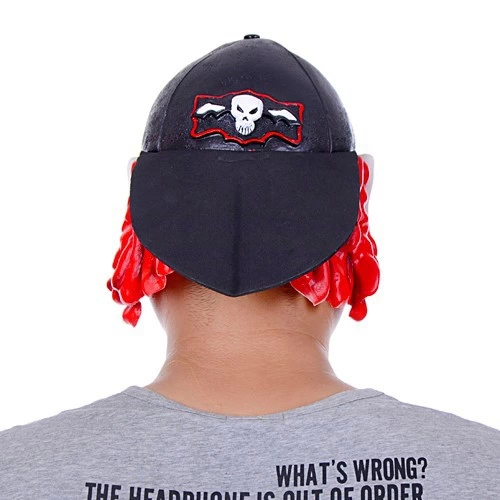 Lateks �apkal� G�zl�kl� Beyaz Maske