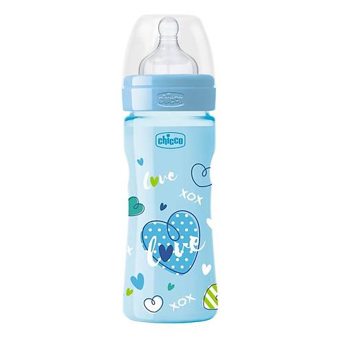 Chicco Biberon 250 ml Erkek Silikon Ak�� Ayarl�