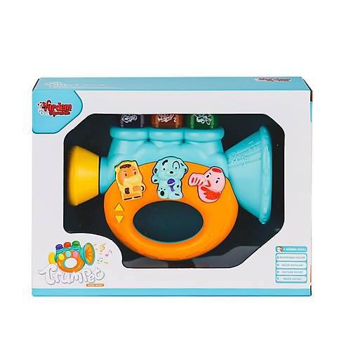 JLG-855-37A I��kl� ve M�zikli Trompet Bebek Pianosu -Vardem Oyuncak