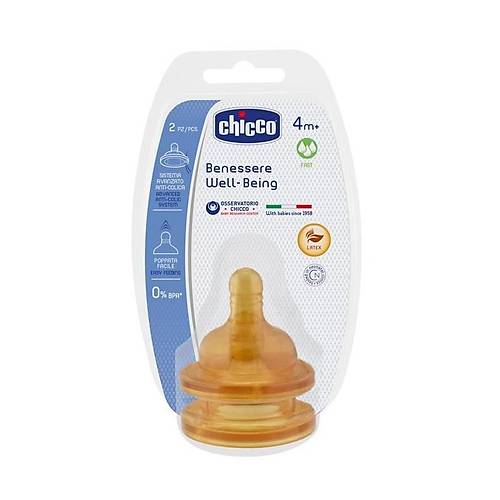 Chicco Biberon Emzi�i 4ay+H�zl� Ak�� 2 li Kau�uk