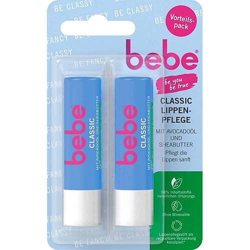Bebe Zartpflege Hassas ocuk Dudak Bakm Balsam 2'li - Klasik