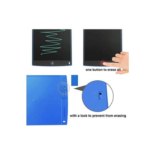 12 Inc Writing Lcd Grafik Dijital Kalemli �izim Tableti Yaz� Tahta Not Yazma E�itim Tableti