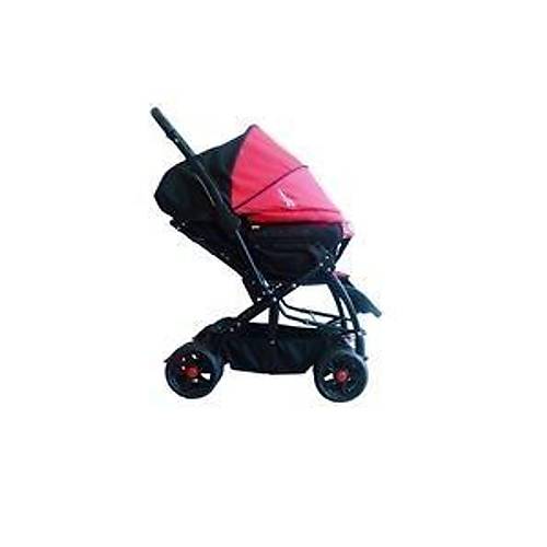 Comfymax �ift Y�nl� Bebek Arabas� - K�rm�z�