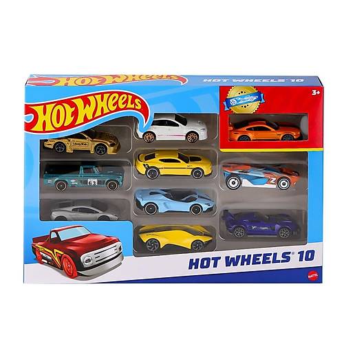 54886 Hot Wheels 10'lu Araba Seti - Kar���k Asorti