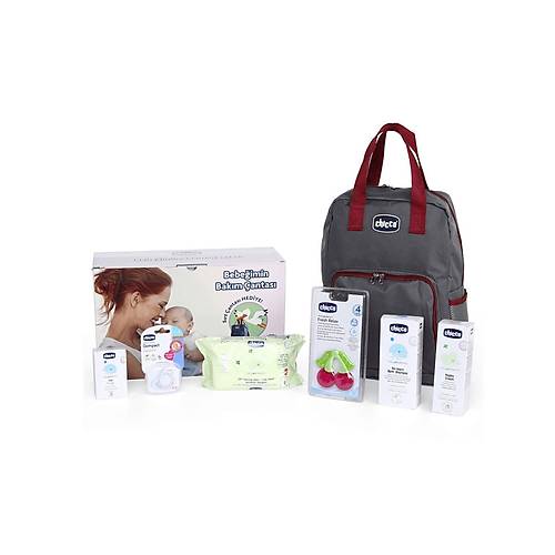 Chicco Bebe�imin Bak�m Seti S�rt �antas� Hediyeli - K�z