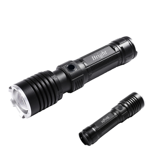 Bright Ght-5761 Xp90 Led 3 Mod Zoomlu Ya�mur Suyu Ge�irmez �arjl� El Feneri 26650 Pilli