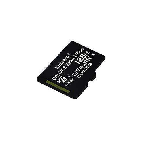 Kingston 128GB microSDXC Canvas Select Plus 100R A1 C10 Card + Adapter