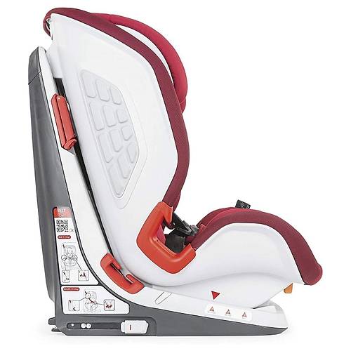 Chicco Youniverse Fix 1 2 3 Oto Koltuu (9 - 36 kg) - Red
