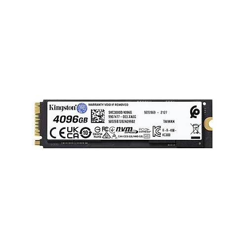 Kingston  4096G KC3000 PCIe 4.0 NVMe M.2 SSD