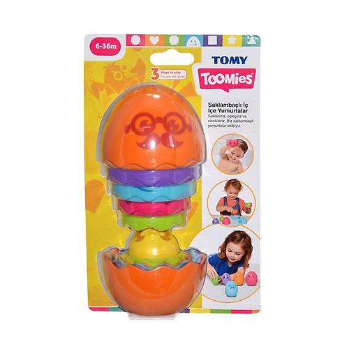 73080 Tomy - �� ��e Yumurtalar 6-36 ay