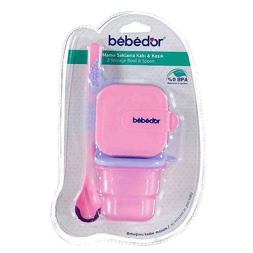Bebedor 2'li Mama Saklama Kab� & Ka��k - Pembe