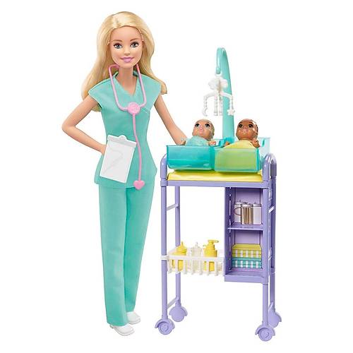 GKH23 Barbie Bebek Doktoru - Sar���n