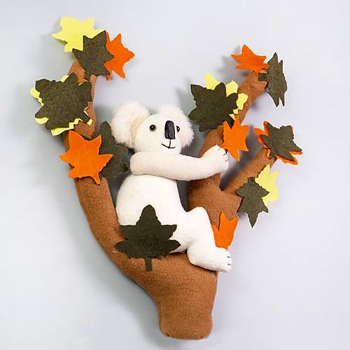 Comfymax Pupayart ocuk Odas Duvar Ss - Koala