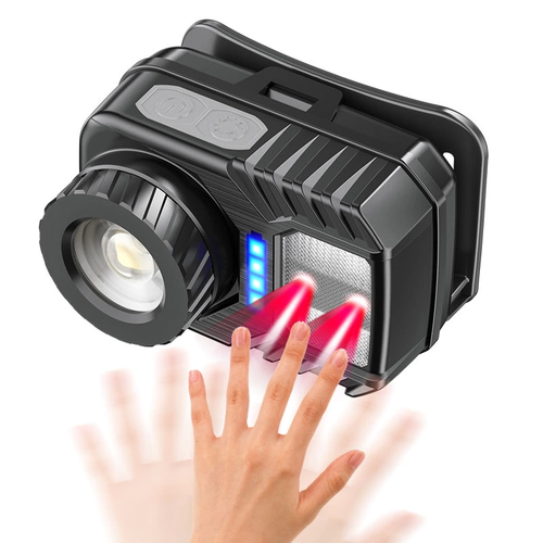Ps-571 Sens�r Xpg Cob Led Usb �arj Edilebilir Lityum Pilli Zoomlu Kafa Lambas�