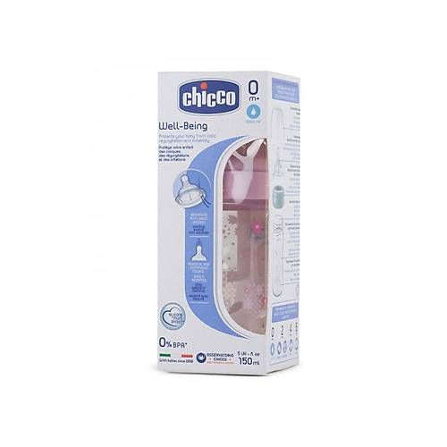 Chicco Silikon Normal Ak�� PP Biberon 150 ML - K�z