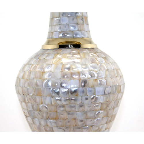 Pirin� Sedefli Vazo 35 Cm Ksk128