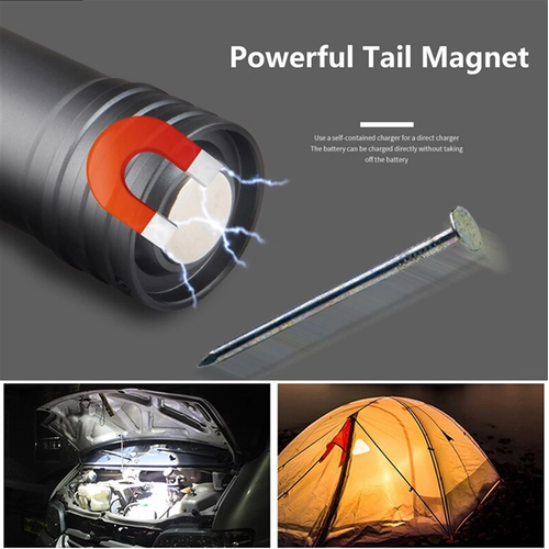 F-90 Aluminyum Kaplama M�knat�sl� �arjl� El Feneri