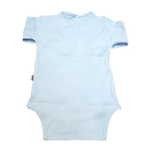 Sema Baby Uzun Kol Kakorse Badi (Body) - Mavi  12-18 Ay