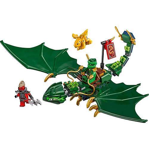 71829 Lego Ninjago Lloyd Ye�il Orman Ejderhas� 128 par�a +6 ya�