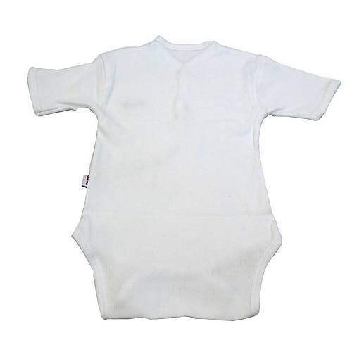 Sema Baby Yar�m Kol Ka�korse Badi (Body) - Beyaz 0-6 Ay