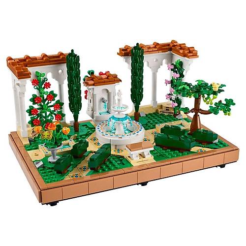 10359 Lego icons �e�meli Bah�e - Fountain Garden 1302 par�a +18 ya�