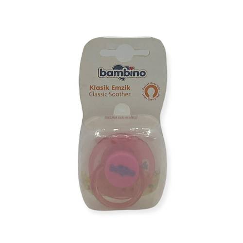 Bambino Kauuk Kiraz Ulu Emzik 0-3 Ay - Pembe