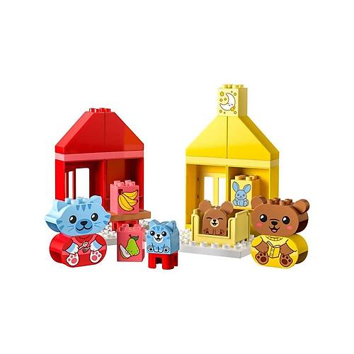 10414 Lego Duplo G�nl�k Rutinlerim: Yemek ve Uyku Zaman� 28 par�a +1,5 ya�