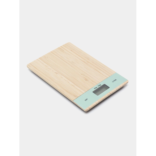 Ah�ap L�ks Dijital Ekranl� 15 Kg 1 Gr �ok ��k Hassas Elektronik Mutfak Terazisi