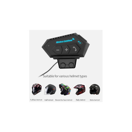 Bt12 Kask Kulakl�k Bluetooth Motosiklet Kulakl�k Interkom Motorsiklet Kulakl�k