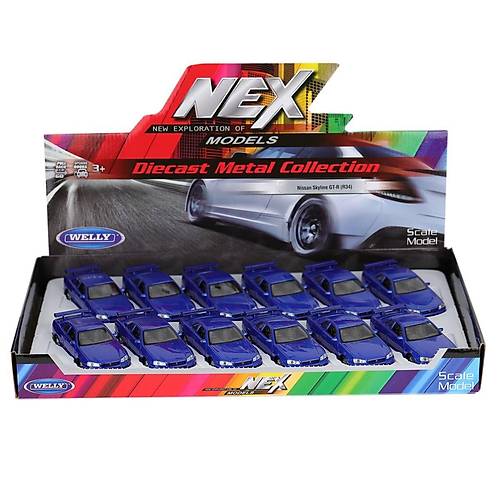43798 Welly �ek B�rak Nissan Skyline -Karsan Oyuncak