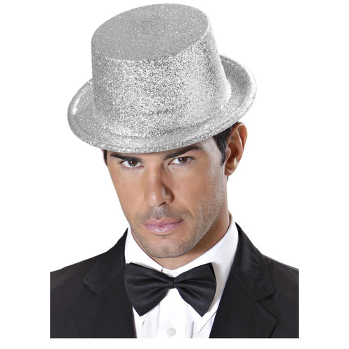 G�m�� Renk Uzun Plastik Simli Parti �apkas�