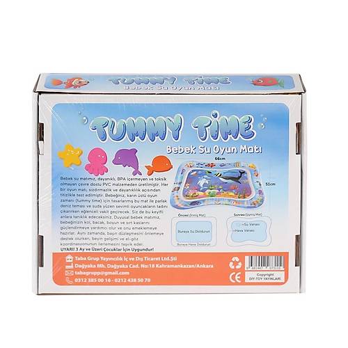 2885 Tummy  Time Bebek Su Oyun Mat�