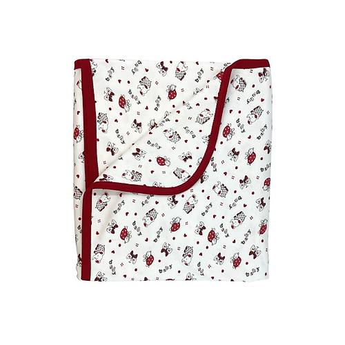 Sema Baby Empirme Bebek Battaniye - Krmz