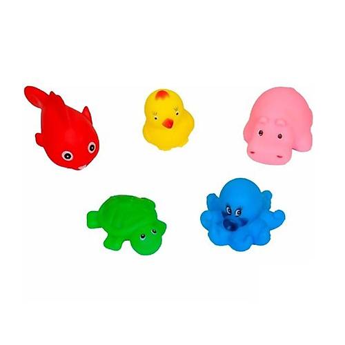 Sozzy Toys Neeli Banyo Oyuncaklar Sevimli Hayvanlar 5'li