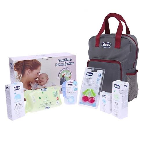 Chicco Bebe�imin Bak�m Seti S�rt �antas� Hediyeli - Erkek