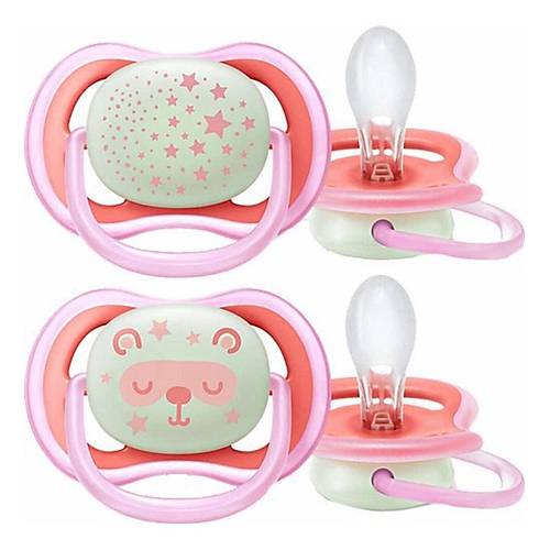 Philips Avent SCF376/22 Ultra Air Night Karanlkta Parlar Gece Emzii 6-18 ay Kz