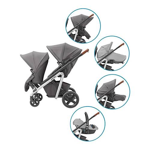 Maxi-Cosi Lila �kinci Oturma �nitesi / Nomad Grey